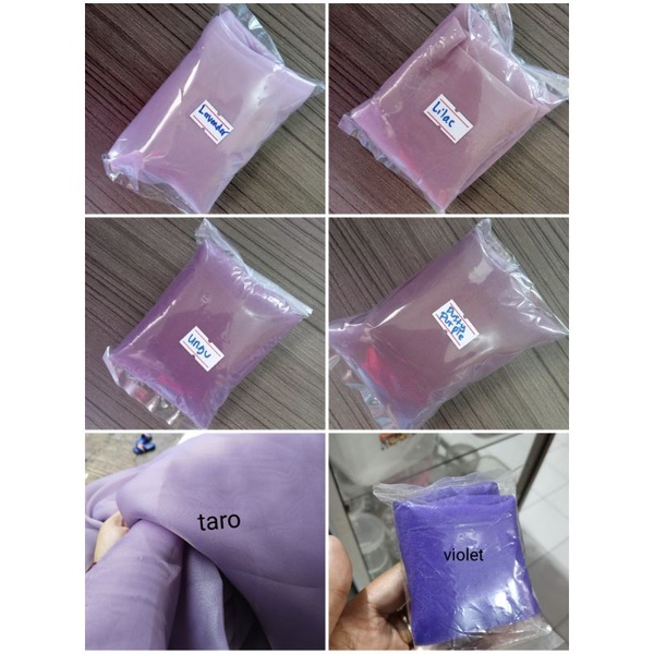 bunga organaza 3 kelopak/hiasan kebaya dan gaun