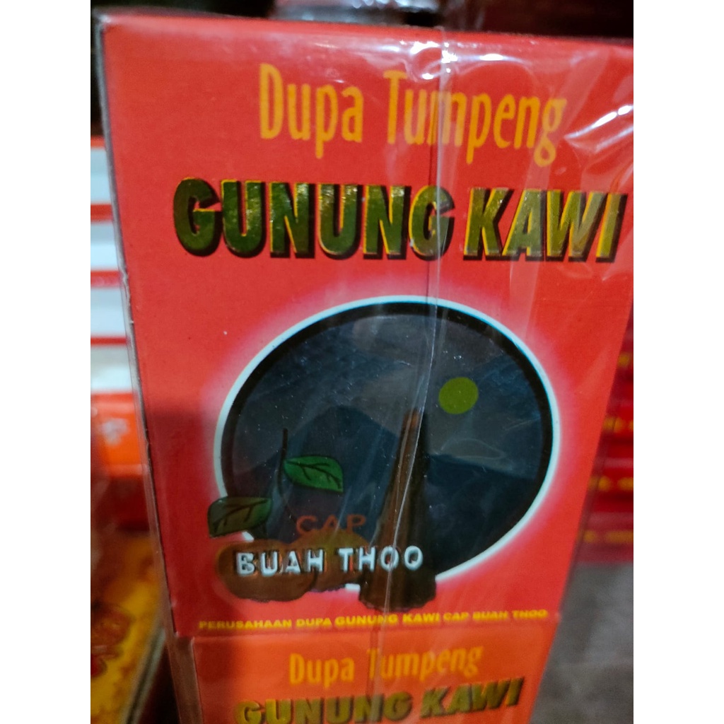 Hio Dupa Merah Tumpeng Kerucut Gunung Kawi Aromaterapi