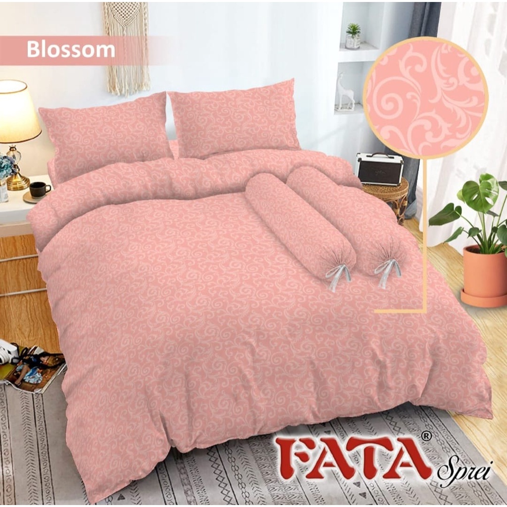 BEDCOVER SET 160 x 200 - BEDCOVER SET POLOS - BLOSSOOM - BEDCOVER FATA - BADCOVER - BED COVER