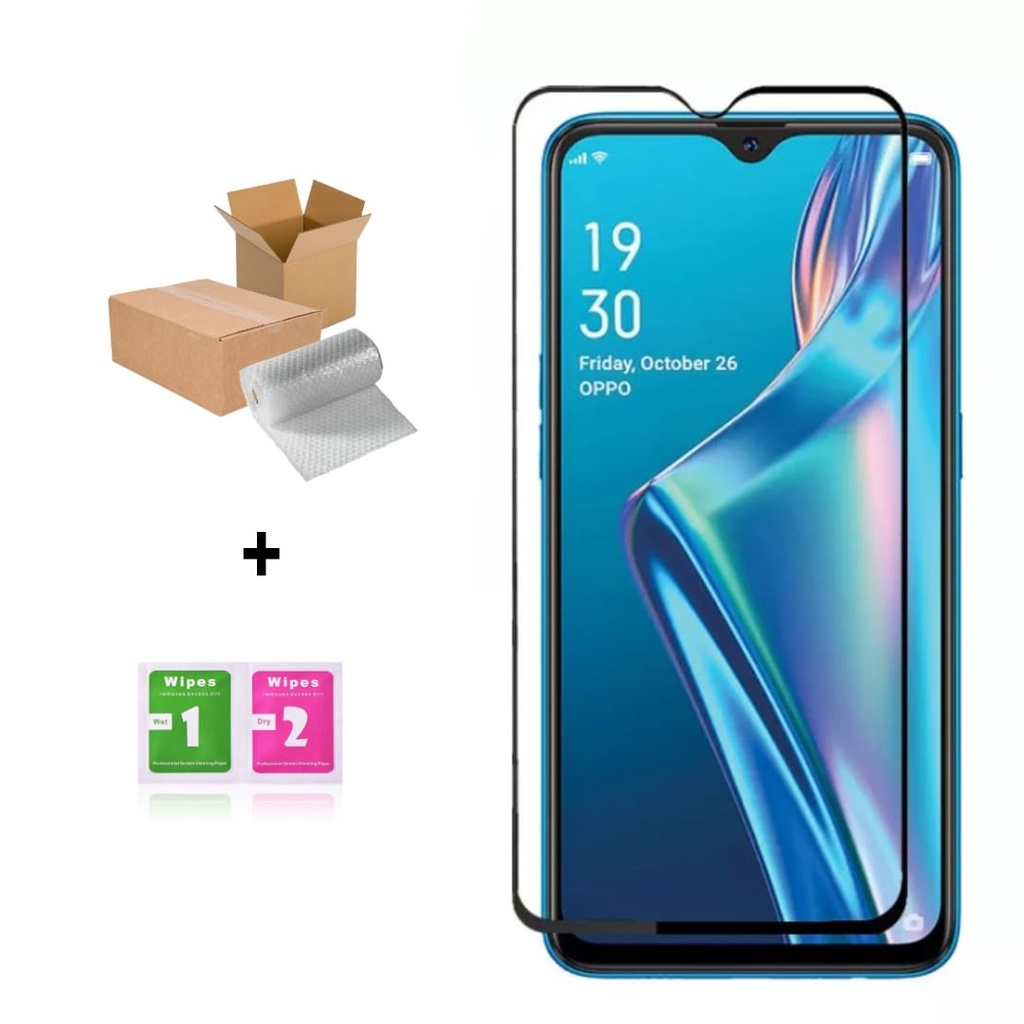 (GARANSI GANTI BARU)Tempered Glass 5D/9D FULL Oppo A71/F1S/F11/F11 PRO/A52020/A92020/A5S/A3S/F7/F9/A