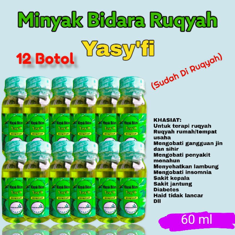 

Minyak bidara ruqyah // 60ml // 10 botol