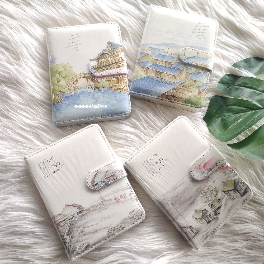 

Buku Diary Magnet Hard Cover Karakter Notebook Magnet Karakter Agenda Magnet Lucu Korea cover Kulit