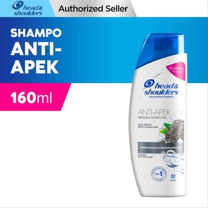 Head &amp; Shoulders Shampo Anti Lepek 160ml / Shampo Anti Apek / Shampo Head &amp; Shoulders