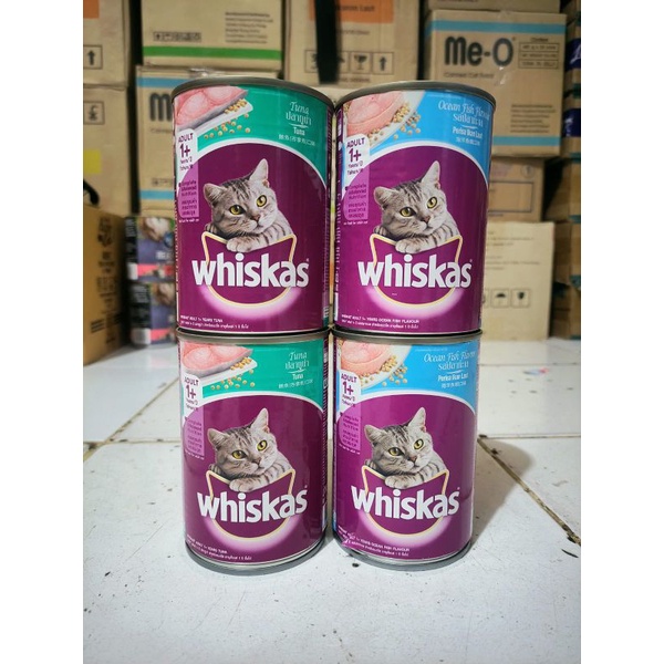 Makanan Kucing Whiskas Kaleng 400G All Variant