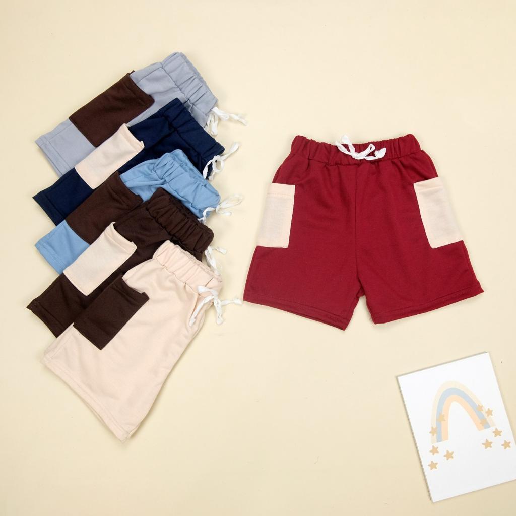 LITTLE CARACAL RYU POLO SHIRT ATASAN POLO ANAK BAJU ATASAN ANAK SHORT PANT CELANA PENDEK ANAK 1 - 6 TAHUN