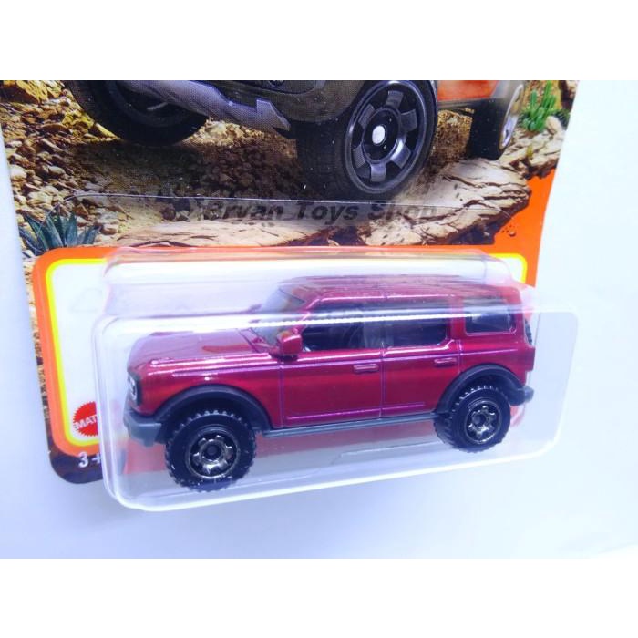 Matchbox 2021 Ford Bronco Merah