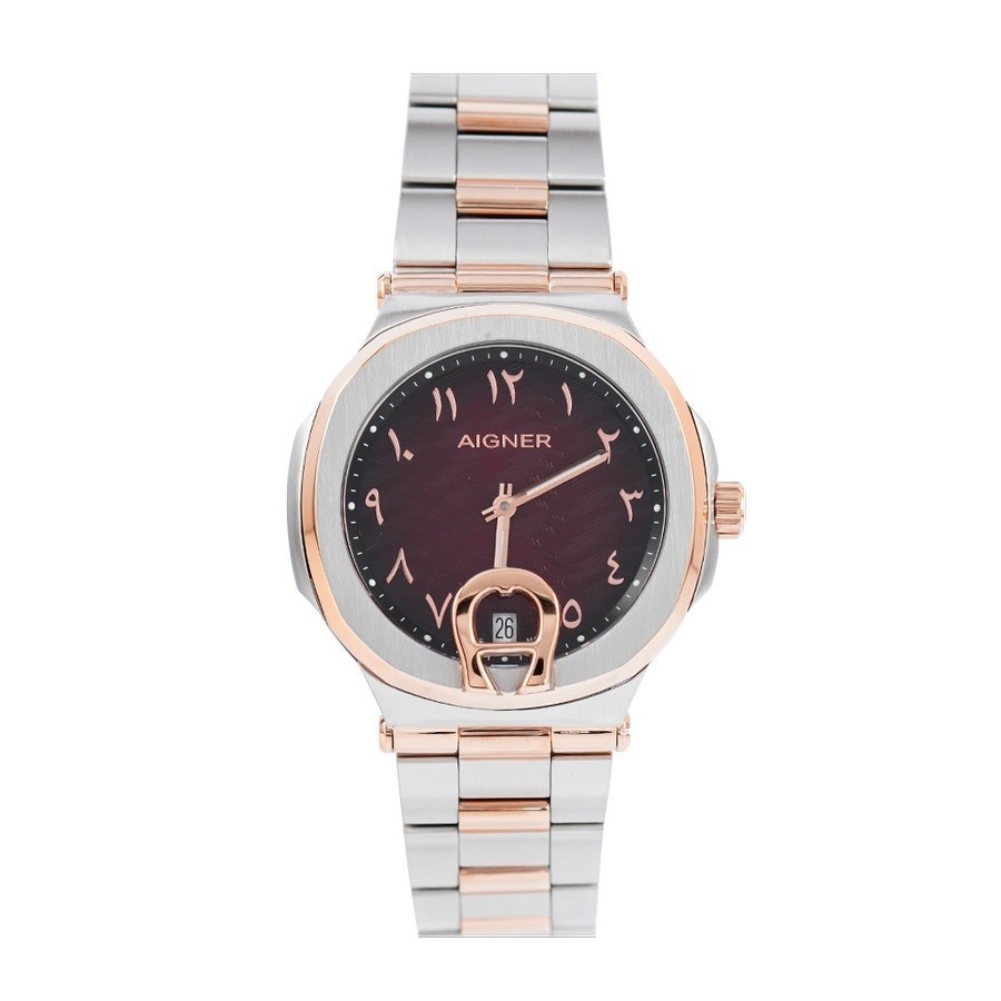 AIGNER A113216 Taviano Jam Tangan Wanita Original-Swiss Made