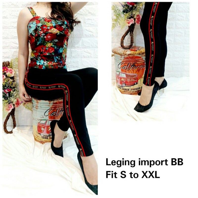 LEGGING LIST LEJING STRIPE IMPORT