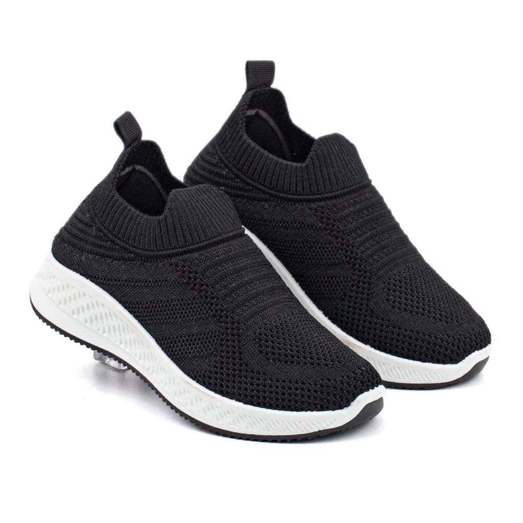 Sepatu Rajut Import /Anak Anak /Sepatu Casual Olahraga Premium Cewek Cowok A1131