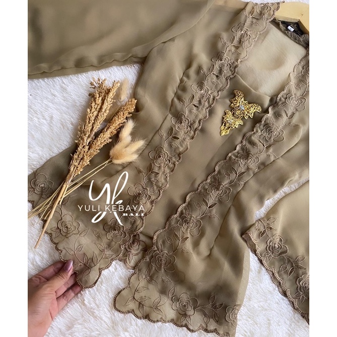 Kebaya Bali Jadi Bordir Mawar| kebaya encim bordir murah