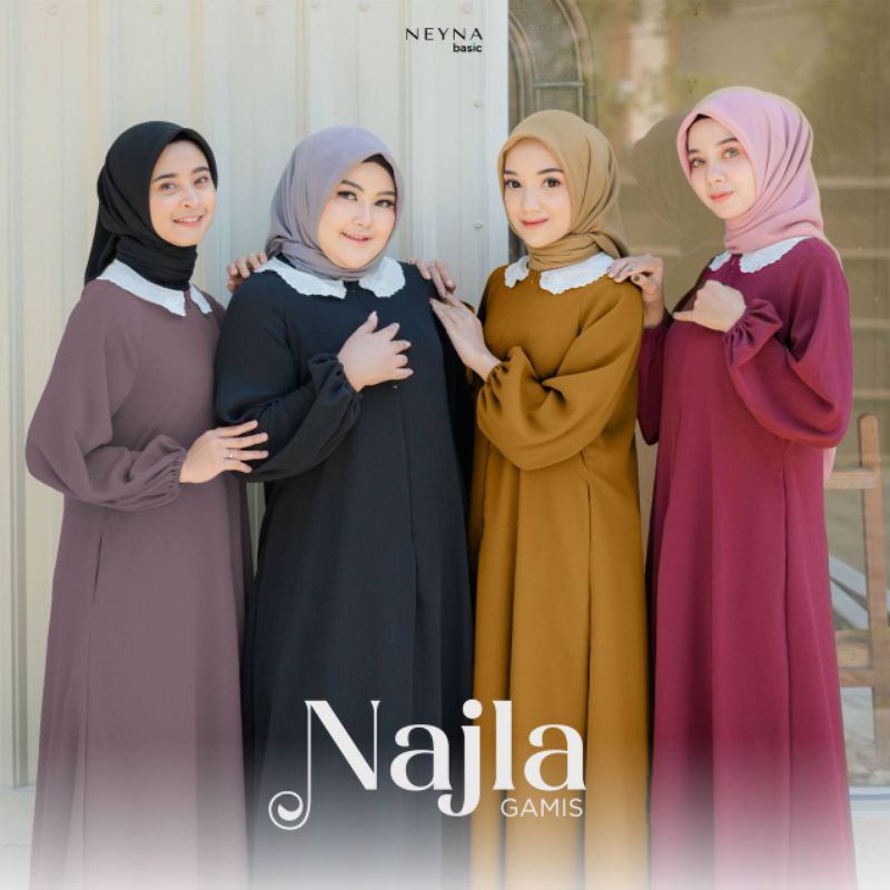 Najla Dress Bold Crinkle by Neyna