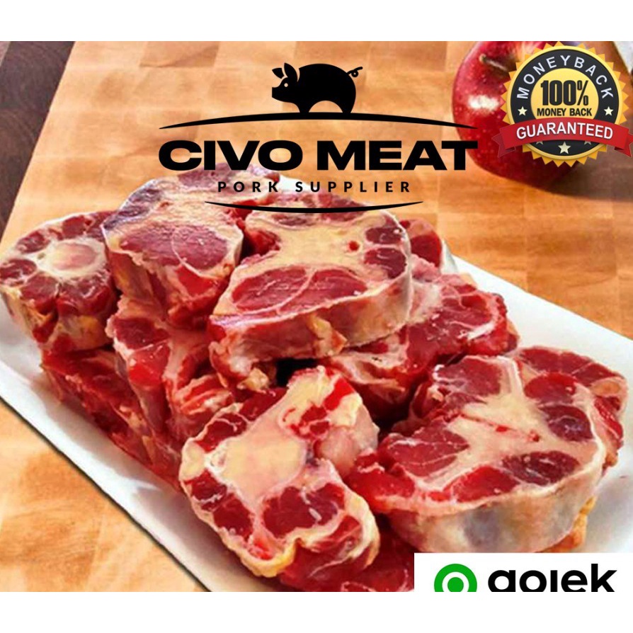 

BUNTUT SAPI / OXTAIL LOKAL Frozen - 1kg