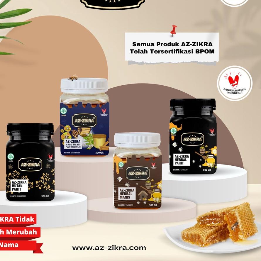 

BAYAR DITEMPAT✔️MADU AZ-ZIKRA 500GR ORIGINAL BPOM|RA5