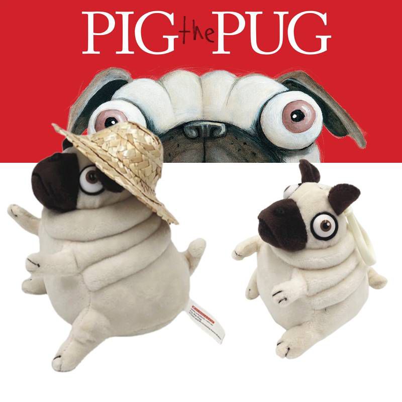 Mainan Mewah Hadiah Natal Pig The Pug Unik