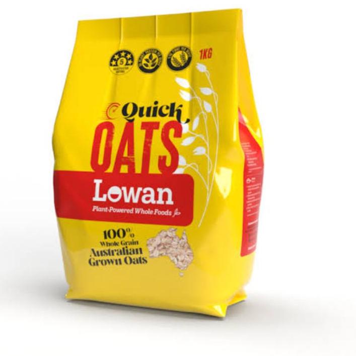 

Barang Terlaris Lowan Quick Oats 1 KG / Oats Instant / Oatmeal Instant Import Murah++