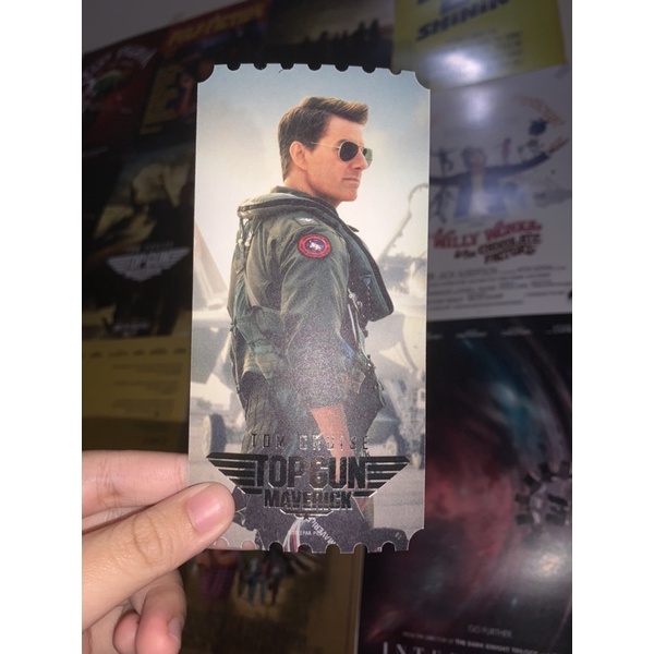 ORIGINAL TICKET MEGABOX KOREA TOP GUN MAVERICK COLLECTIBLE TICKET