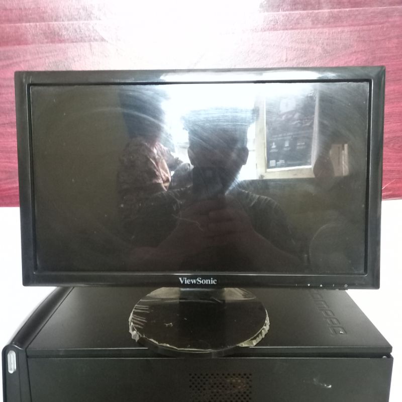 LAYAR MONITOR LCD 16 INCH NORMAL ALL MEREK FOR KOMPUTER DAN CCTV