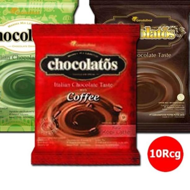 

ラ CHOCOLATOS DRINK 1 RENCENG ISI 10 SACHET CHOCOLATOS COKLAT CHOCOLATOS MATCHA ヴ