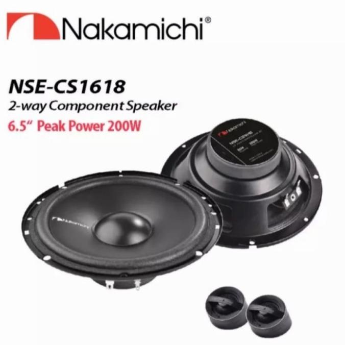 Speaker Nakamichi Speaker Split + Coaxial Nakamichi Paket Audio Mobil