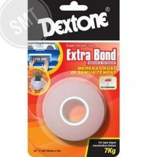

Hot Quality Double Tape Outdoor Indoor DEXTONE 25MM Merah Extra Bond