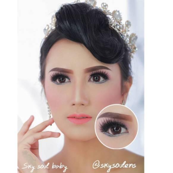 Potongan Harga imsoftlensurabaya - Softlens Skysoul Baby Eyes 15,5mm (bisa minus s/d -600) mirip X2 