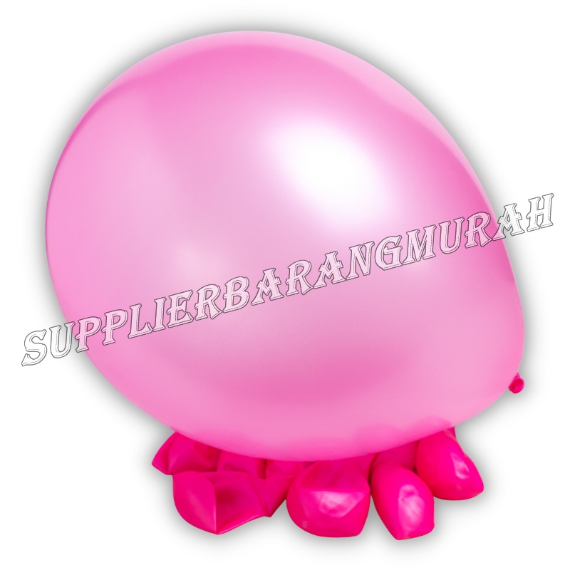 Balon Metalik 12 Inch isi 100bj SP0007