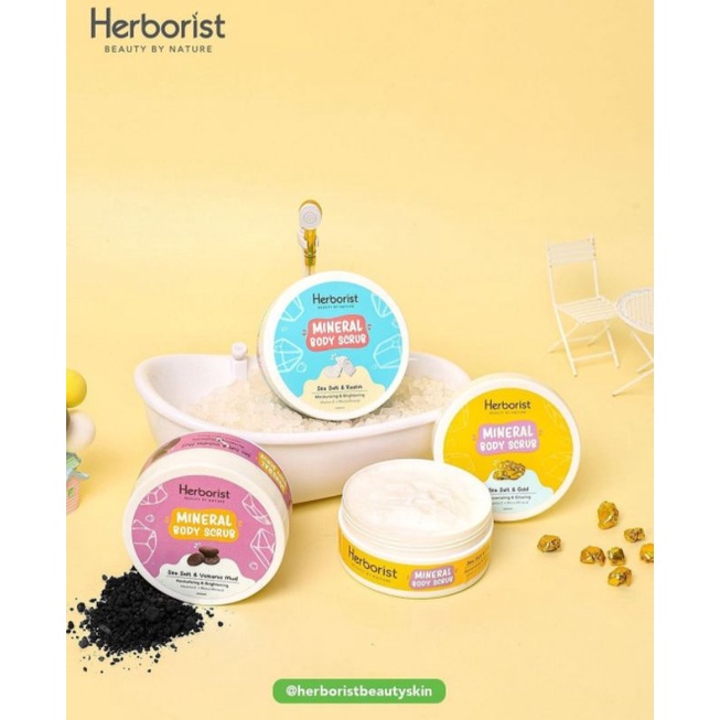 HERBORIST MINERAL BODY SCRUB 200 GR