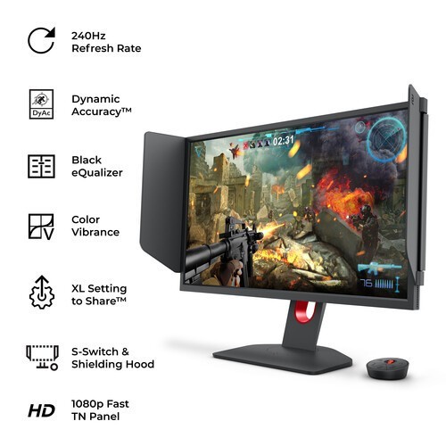 BenQ Zowie XL2746K 27inch 240Hz DyAc+ Full HD eSports Gaming Monitor