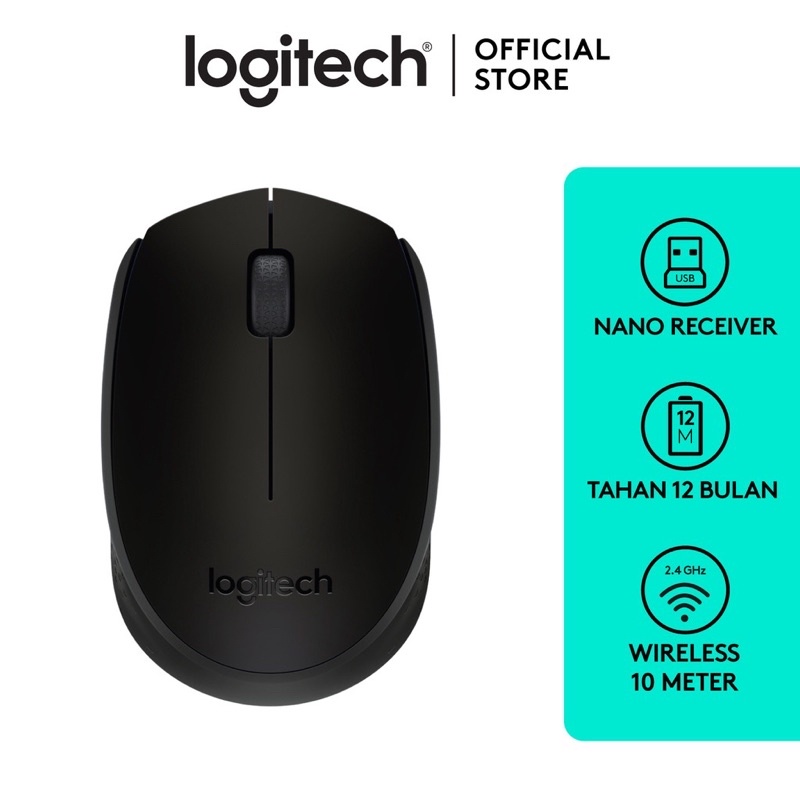 Logitech B170 Wireless Mouse ORIGINAL MOUSE LOGITECH