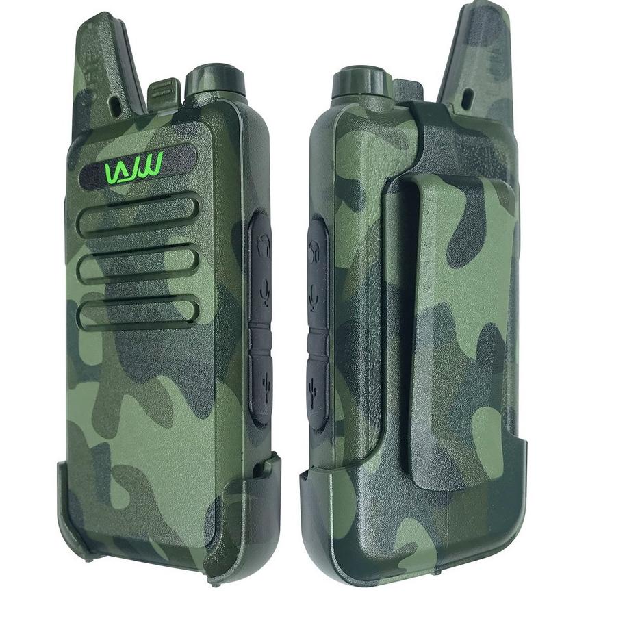 Big Sale HT Walkie Talkie handy Talky RADIO WLN KD-C1 isi 2 Unit UHF TwoWay WLN