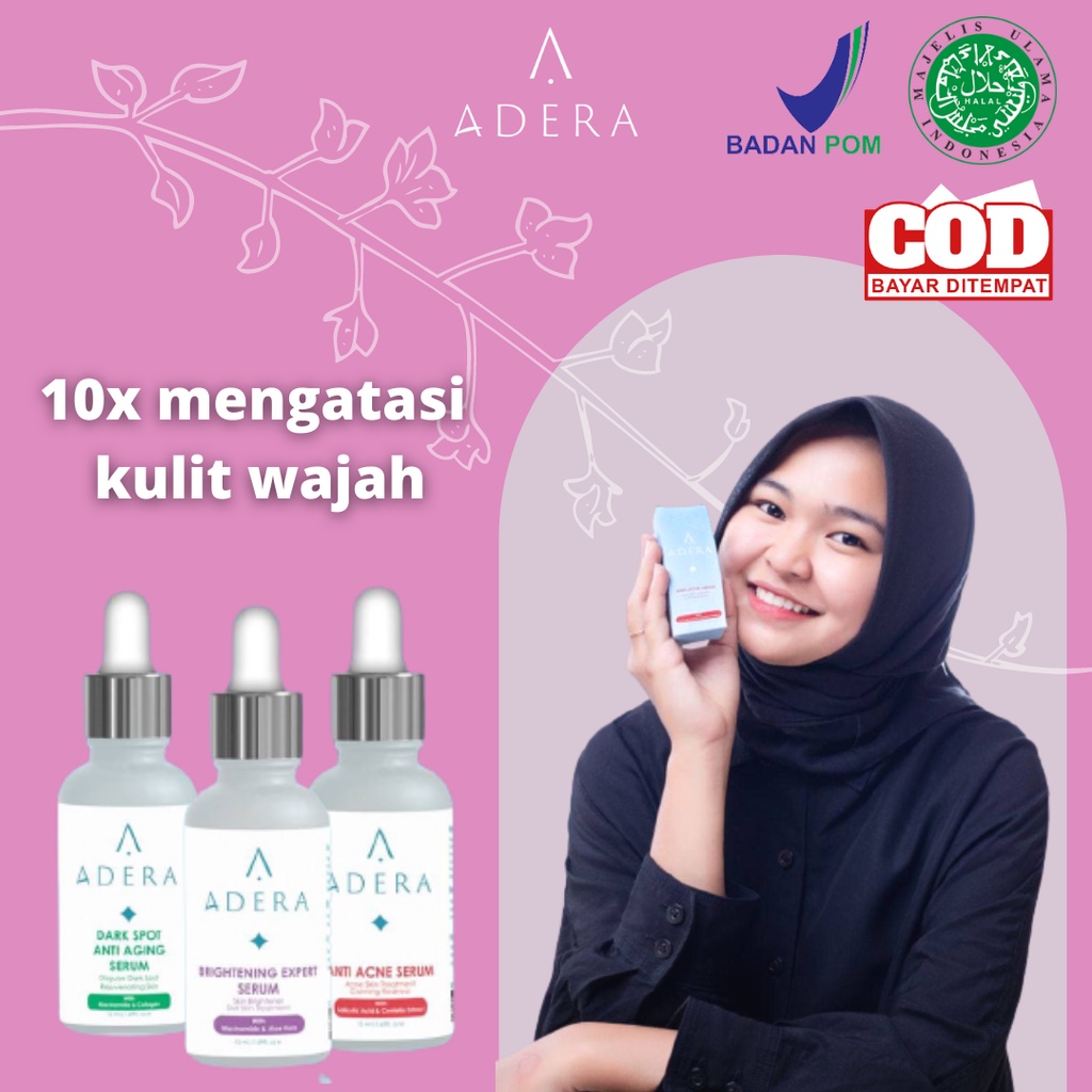 ADERA SERUM ORIGINAL DARKSPOT FLEK SKINCARE WAJAH