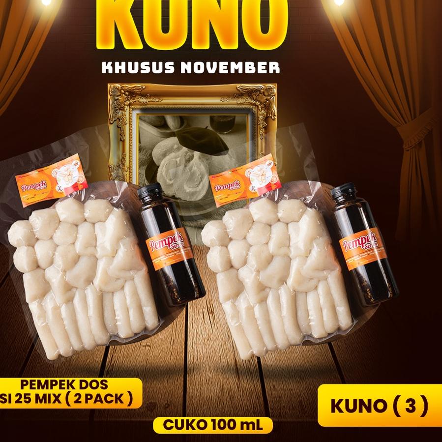 

Pasti Laris Pempek DOS isi 25 MIX ( 2 PACK ) KUNO 3!!