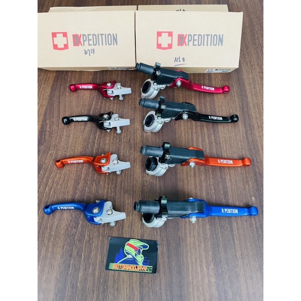 Handle EXPEDITION set klx 150 d tracker 150 CRF 150 handle set EXPEDITION plus dudukan kopling