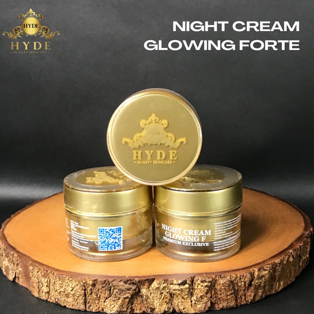 (Exp Feb 25) Night Cream Glowing Forte Hyde Beauty Skincare Original BPOM