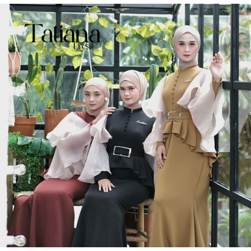 Tatiana Dress MK/Fashion Terbaru MK ori/Dress terbaru