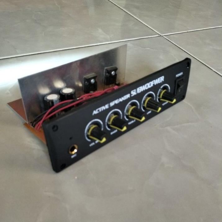 Harga Termuraah Cod Kit Amplifier speaker aktif tip 3055 2955 Mono Filter Subwoofer Mic 1 Chanel