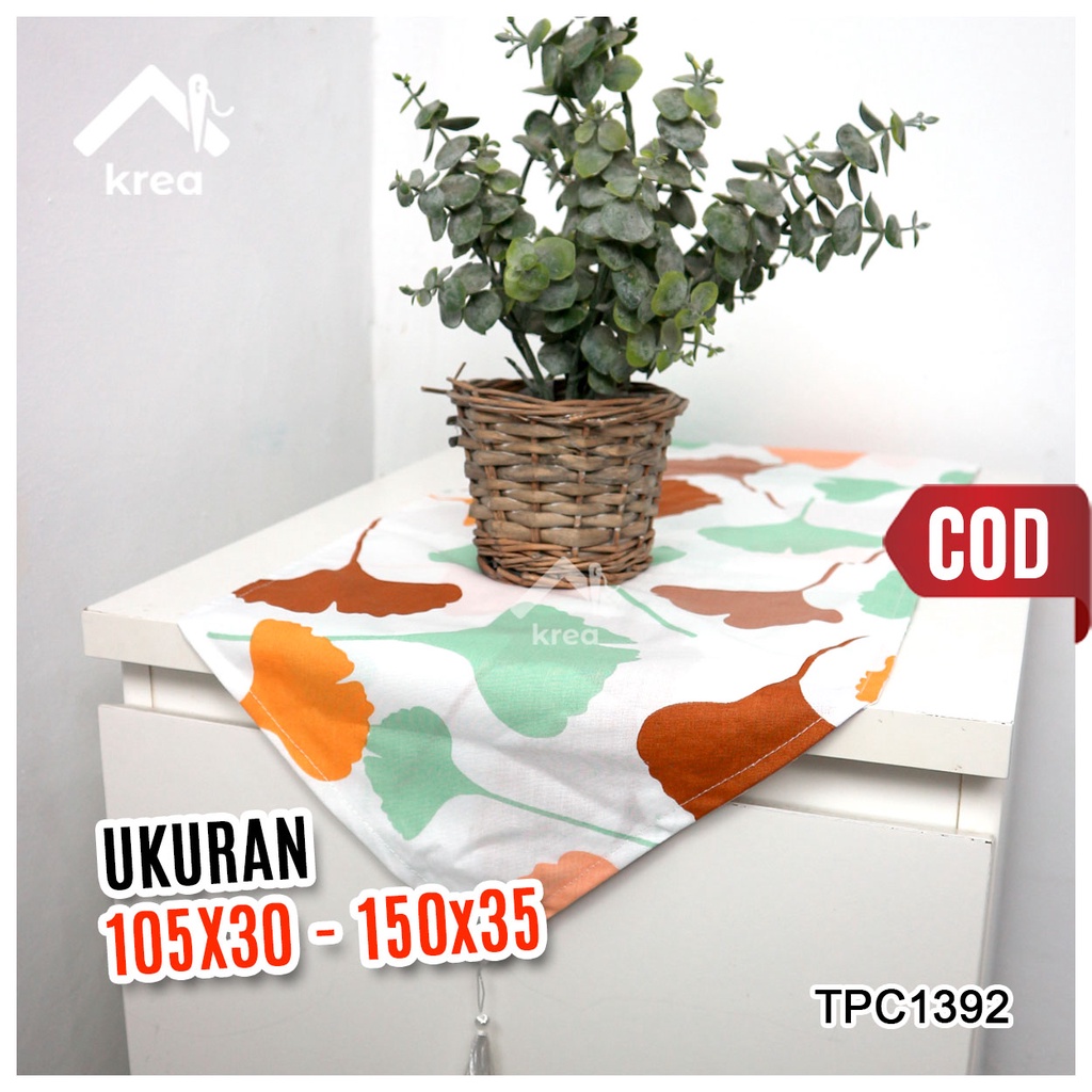 Taplak Meja / Table Runner Ukuran 105x30 - 150x35 TPC1392