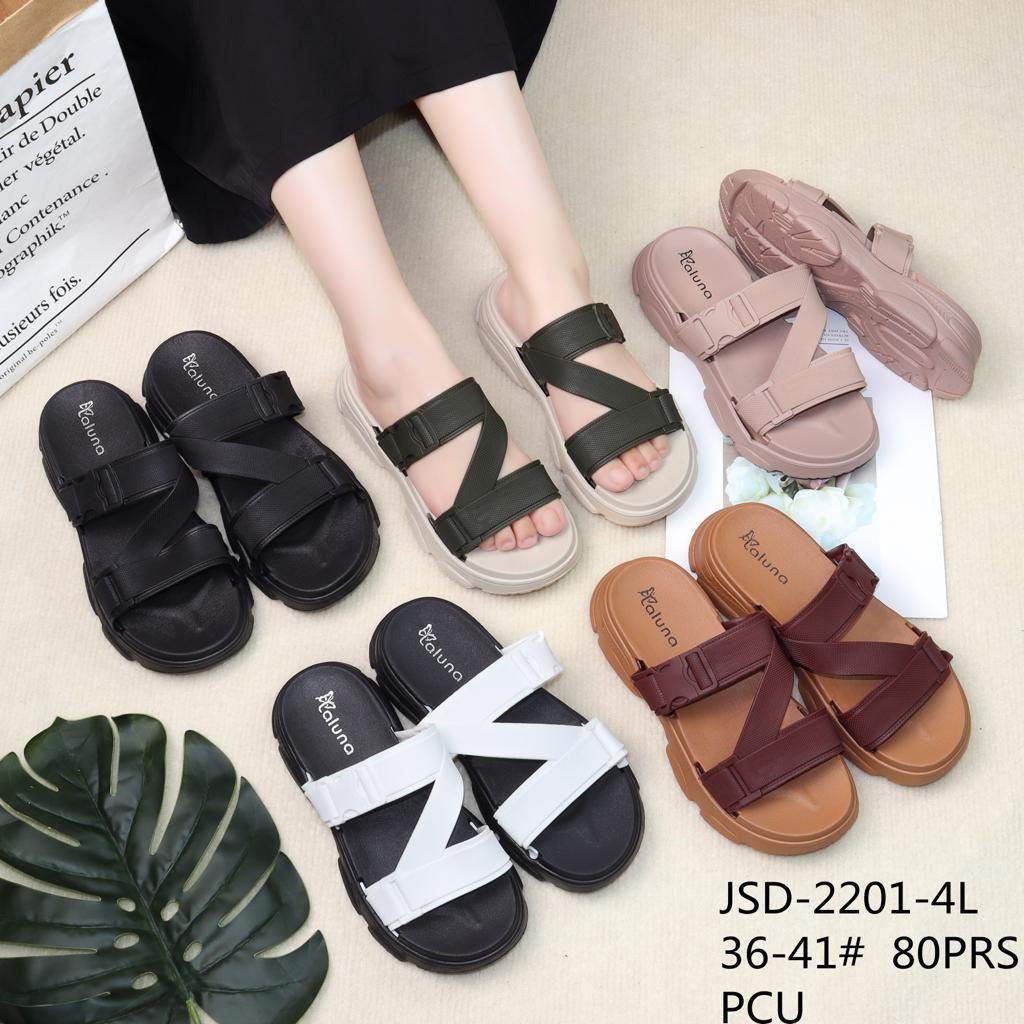 Sandal Wanita Jelly Gesper N Import Sol Tebal Winola Collection WNL 8891-1L