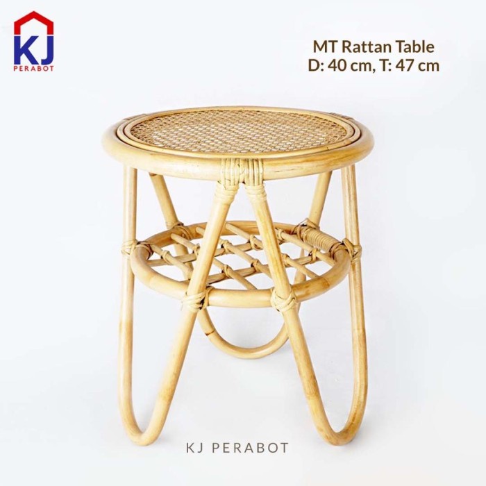 Table Rattan Mt #Original