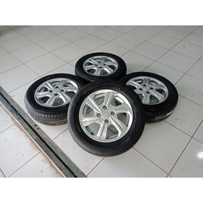 Velg Mobil Second Honda Brio R14 Pcd 4x100 Ban 175 65 R14