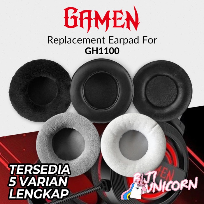 Earpad Earcup Ear Cushion Gamen GH1100 GH 1100 Bantalan Busa Foam