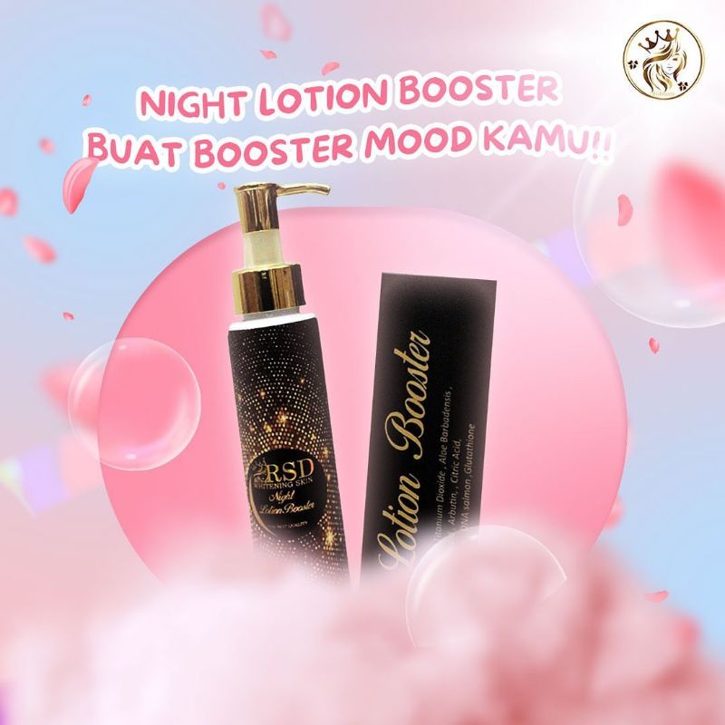 Jual RSD/RISDA SKIN GLOW NIGHT LOTION BOOSTER EXTRA WHITENING Shopee