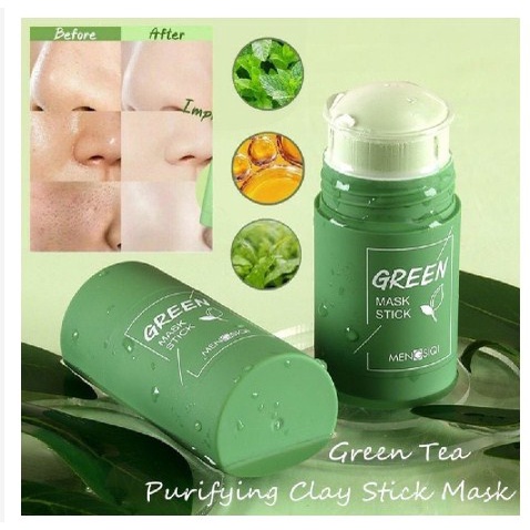 Masker Wajah Green Tea Cleansing  Stick Mask