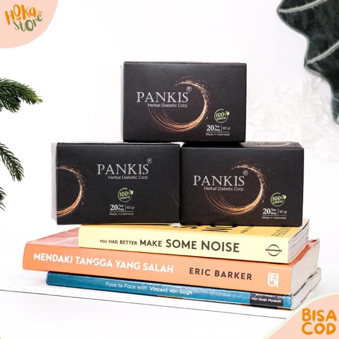 

[BISA COD] Pankis (GOLD) 3 Box - Usir Diabetes Menahun - Teh Herbal PANKIS