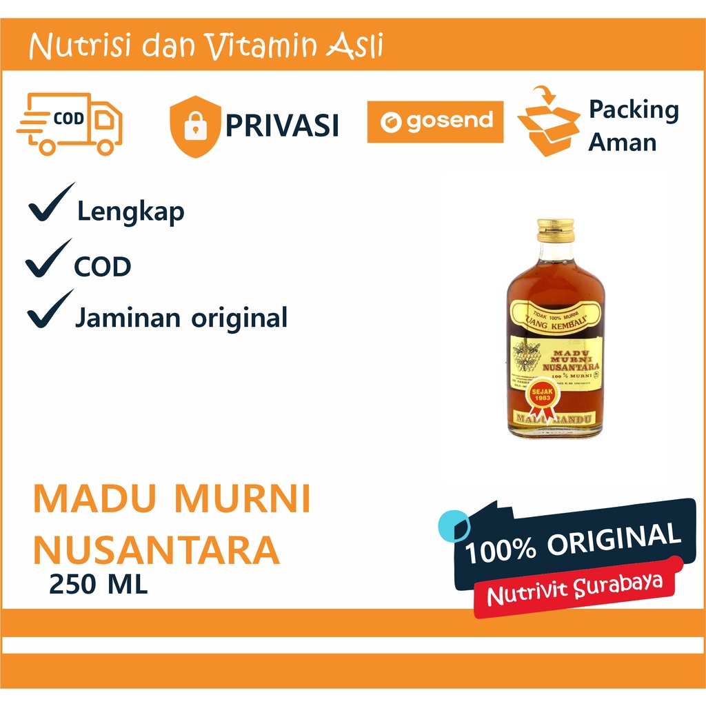 Madu Murni Nusantara 250Ml