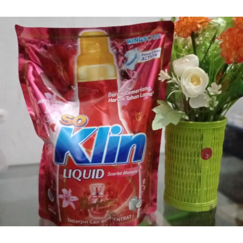 Jual Soklin Liquid Detergent Cair 1600 Ml Shopee Indonesia