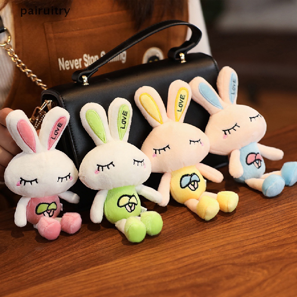 Prt 1Pc Lovely Rabbit Stuffed Plush Animal Bunny Mainan Untuk Bayi Perempuan Anak Hadiah Boneka PRT