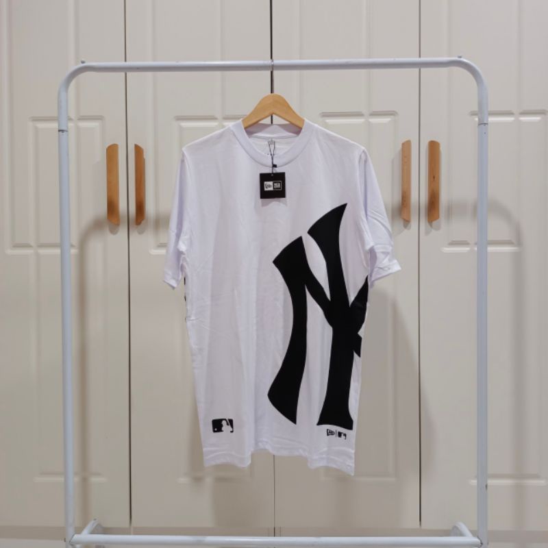 KAOS T-SHIRT NEW ERA FULLFRINT LOGO BORDIR FULLTAG 24S SUPER PREMIUM