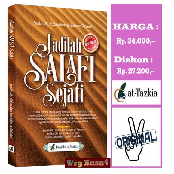 Buku Jadilah Salafi Sejati