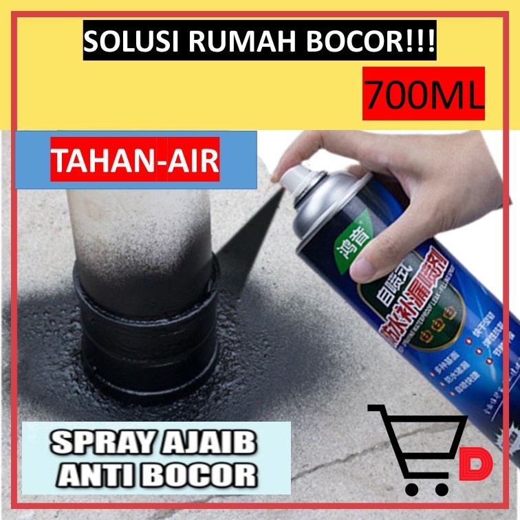 SM88- Semprotan Spray Semprot Pelapis Lapisan Lem Penambal Dak Genteng Anti Tahan Bocor Rembes